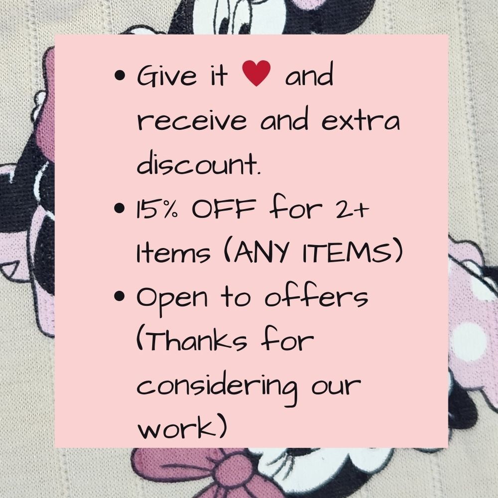 Disney Baby Minnie Mouse 4-Piece Bodysuits Long Sleeve Top Pant Set Kid 24 Month - Picture 12 of 12